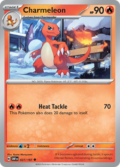 Charmeleon — Obsidian Flames 027