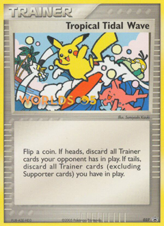 Tropical Tidal Wave — Nintendo Black Star Promos 027