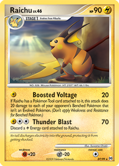 Raichu — Arceus 027