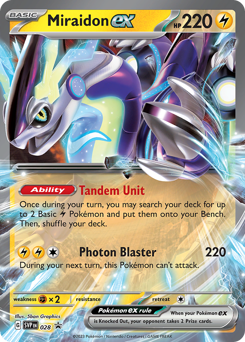 Miraidon ex — Scarlet & Violet Black Star Promos 028