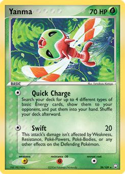 Yanma — Team Rocket Returns 028