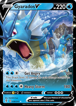 Gyarados V — Evolving Skies 028