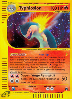 Typhlosion — Expedition Base Set 028