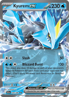 Kyurem ex — Black Bolt 028
