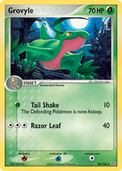 Grovyle — Emerald 028
