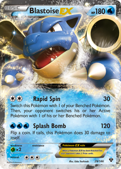Blastoise-EX — XY 029
