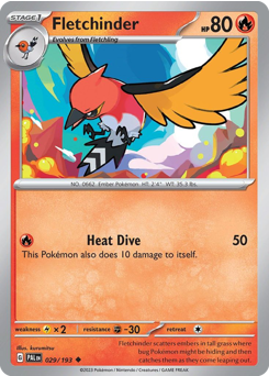 Fletchinder — Paldea Evolved 029