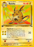 Raichu — Fossil 029