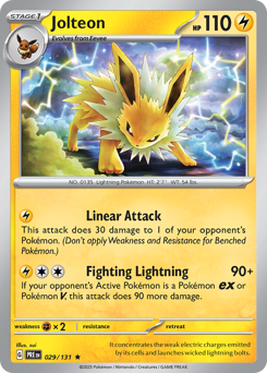 Jolteon — Prismatic Evolutions 029