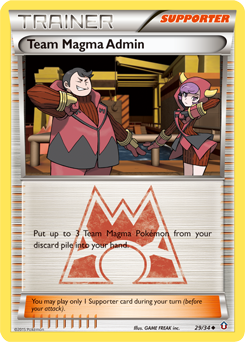 Team Magma Admin — Double Crisis 029