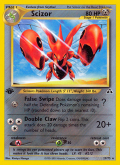 Scizor — Neo Discovery 029