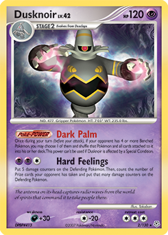 Dusknoir — Diamond & Pearl 002
