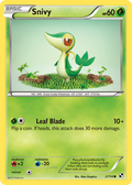 Snivy — Black & White 002