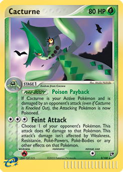 Cacturne — Sandstorm 002
