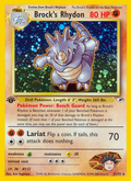 Brock's Rhydon — Gym Heroes 002