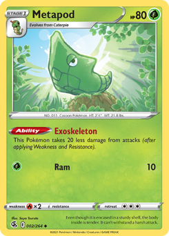 Metapod — Fusion Strike 002