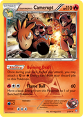 Team Magma's Camerupt — Double Crisis 002