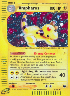 Ampharos — Expedition Base Set 002