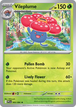 Vileplume — Phantasmal Flames 003