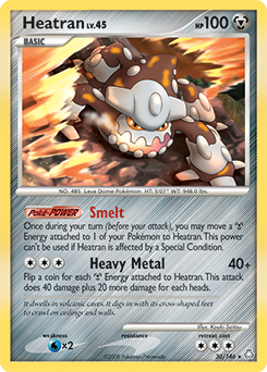 Heatran — Legends Awakened 030