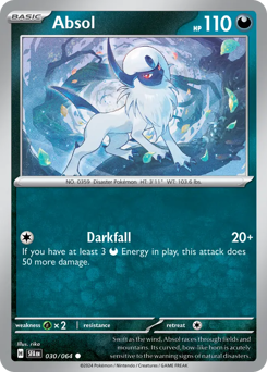 Absol — Shrouded Fable 030