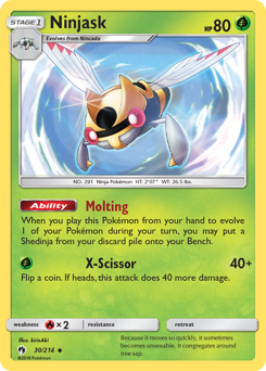 Ninjask — Lost Thunder 030
