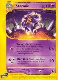 Starmie — Skyridge 030
