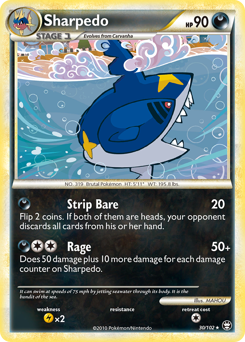 Sharpedo — HS—Triumphant 030