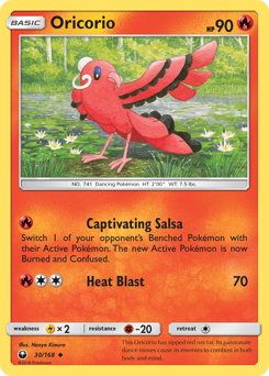 Oricorio — Celestial Storm 030