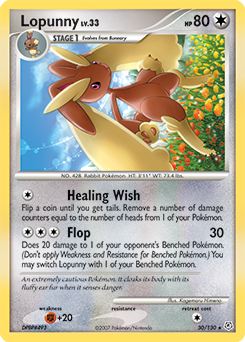 Lopunny — Diamond & Pearl 030