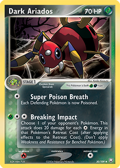 Dark Ariados — Team Rocket Returns 030