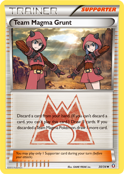 Team Magma Grunt — Double Crisis 030