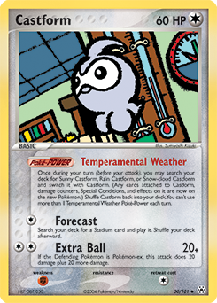 Castform — Hidden Legends 030