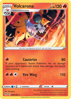 Volcarona — Darkness Ablaze 030