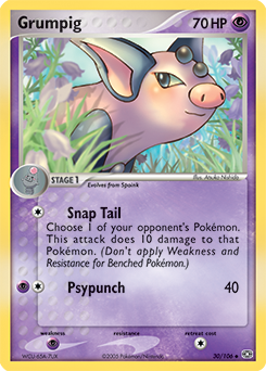 Grumpig — Emerald 030