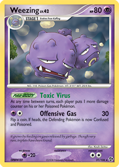 Weezing — Great Encounters 031