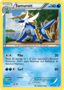Samurott — Black & White 031