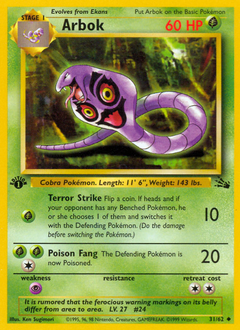 Arbok — Fossil 031