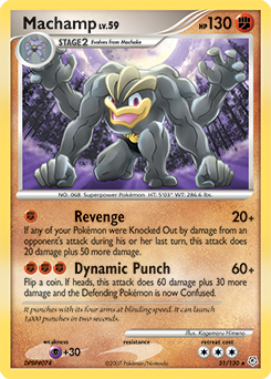 Machamp — Diamond & Pearl 031