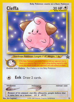 Cleffa — Wizards Black Star Promos 031