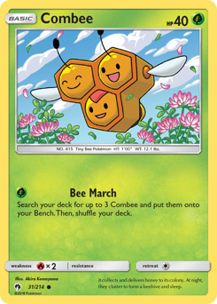 Combee — Lost Thunder 031