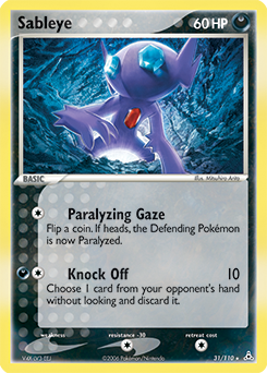 Sableye — Holon Phantoms 031