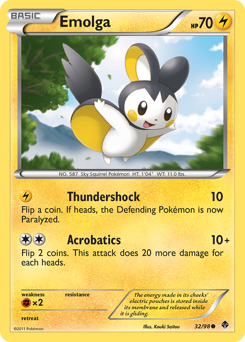 Emolga — Emerging Powers 032