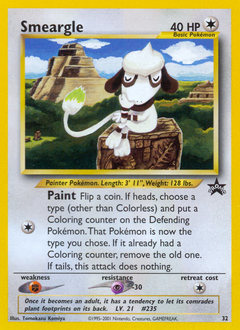 Smeargle — Wizards Black Star Promos 032