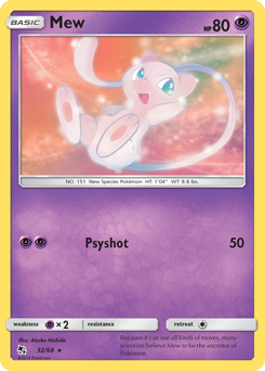 Mew — Hidden Fates 032