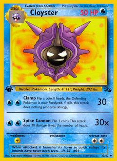 Cloyster — Fossil 032