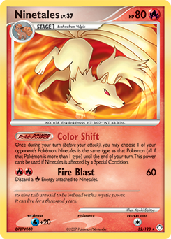 Ninetales — Mysterious Treasures 032