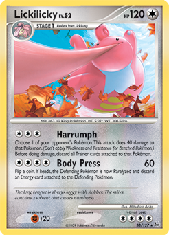 Lickilicky — Platinum 033