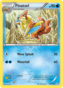 Floatzel — Dragons Exalted 033