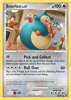 Snorlax — Rising Rivals 033